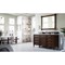 James Martin Vanities Brittany 60in Single Vanity, Burnished Mahogany w/ 3 CM Carrara Marble Top 650-V60S-BNM-3CAR - alternate 3